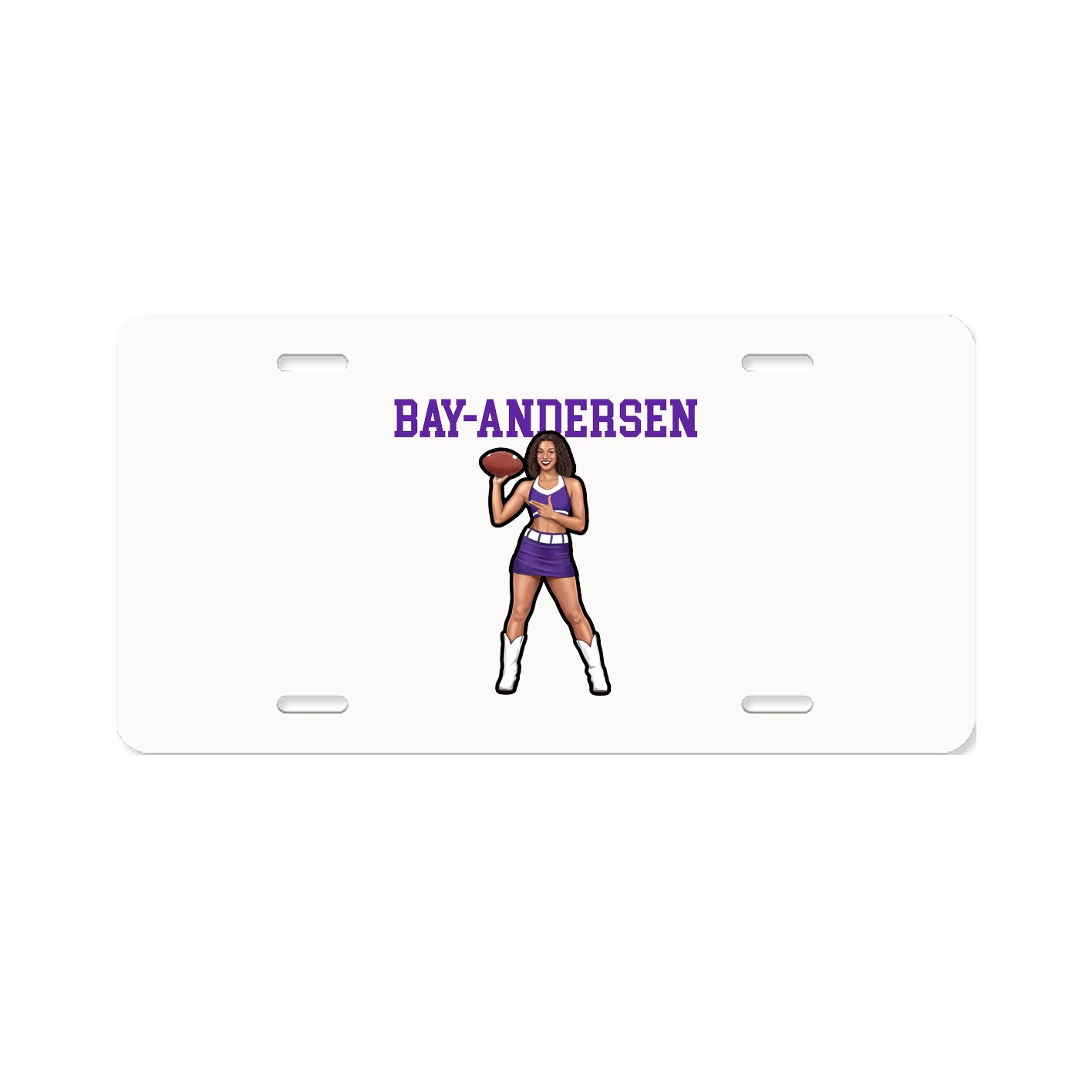 Aluminum License Plate