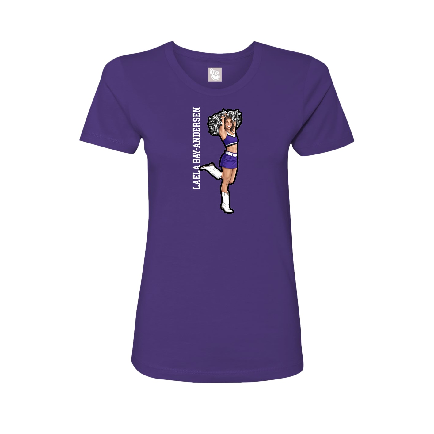 Fitted Women's Tee — Classic in Purple