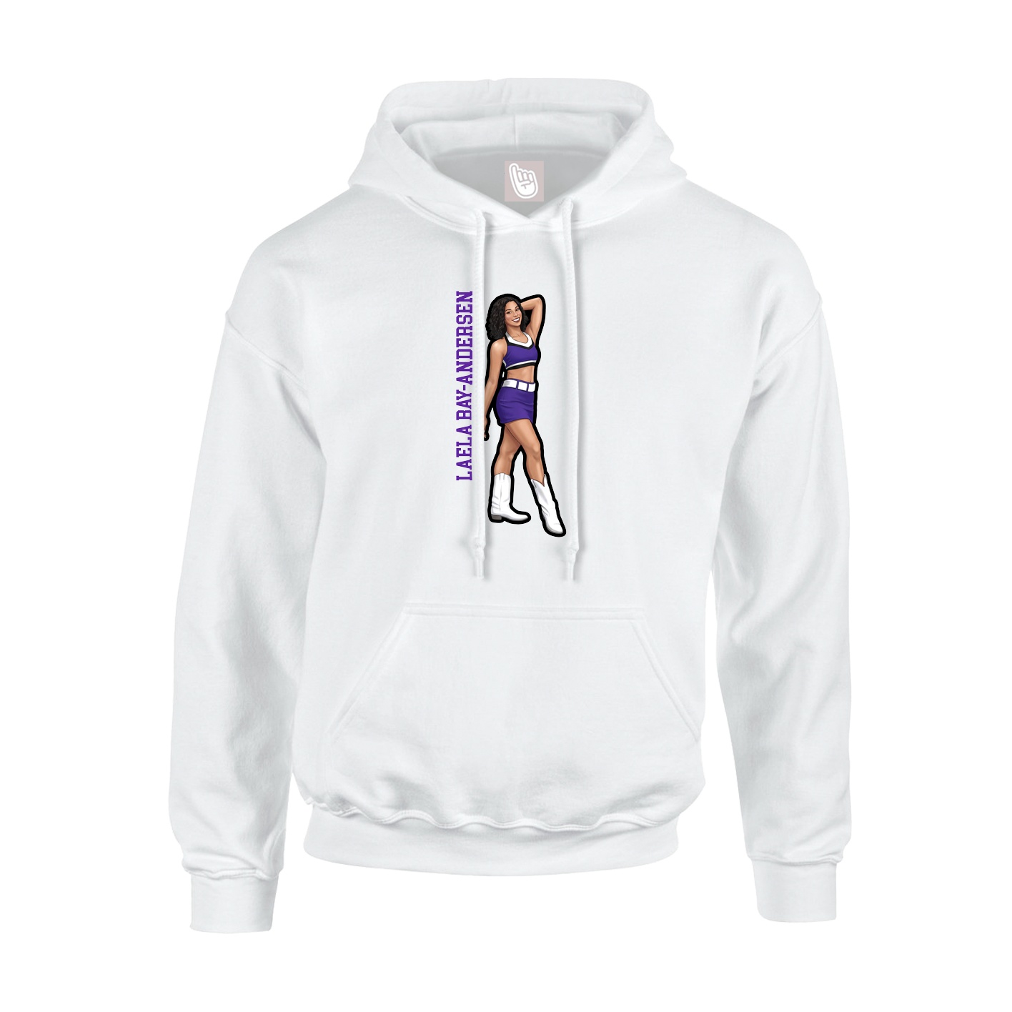 Youth Hoodie — Classic in White