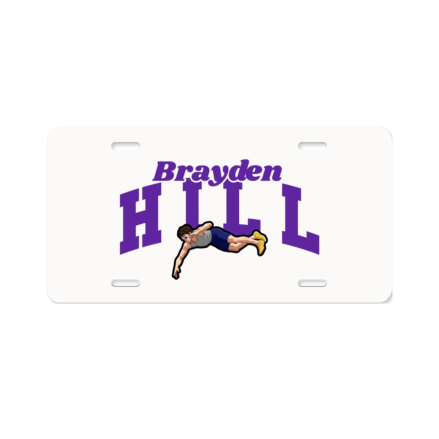 License Plate — Signature Arch in Classic