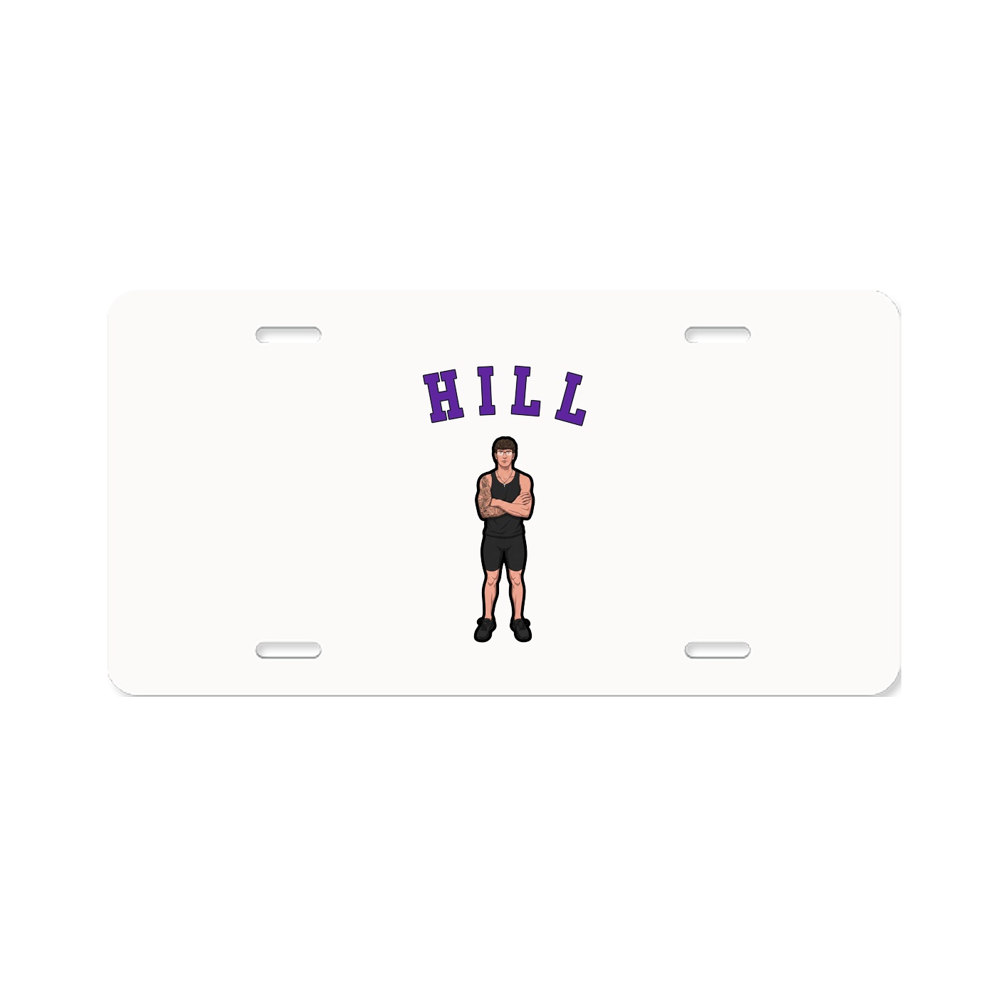 License Plate — Shirsey Arch in Classic