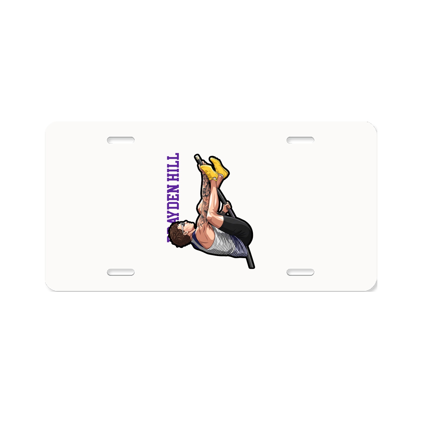 Aluminum License Plate