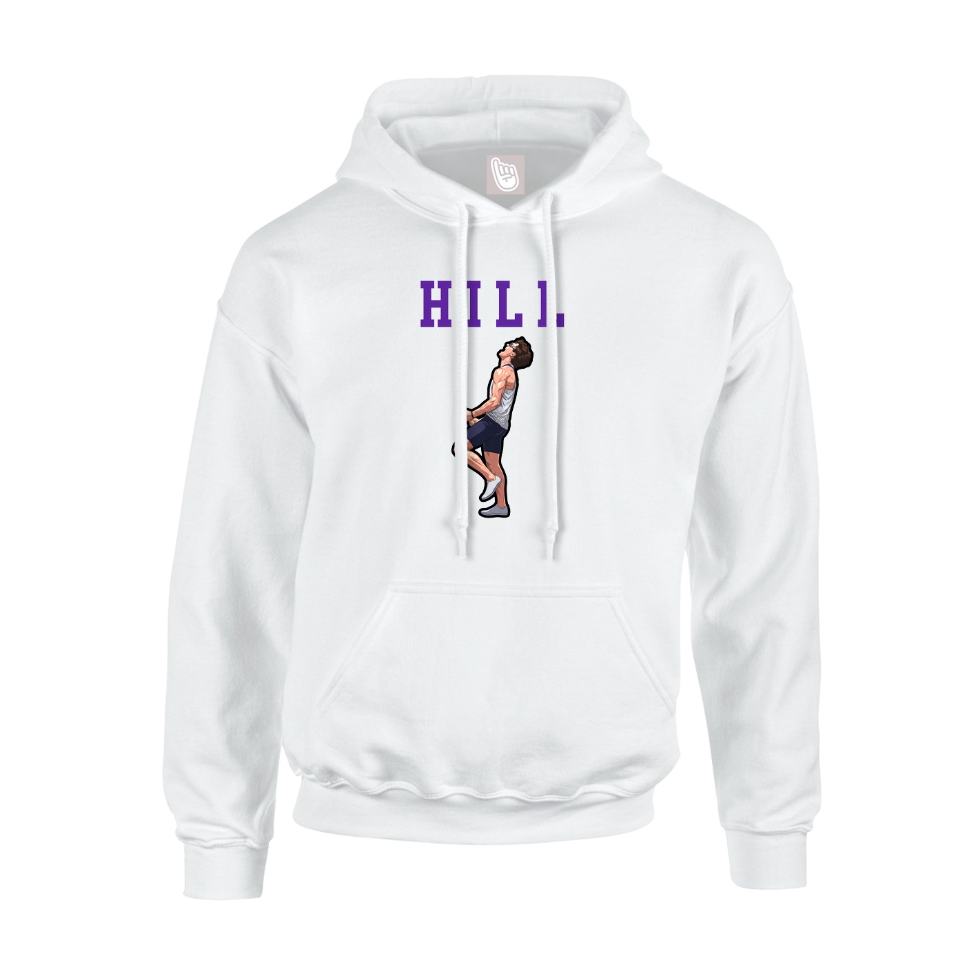Hoodie — Shirsey in White