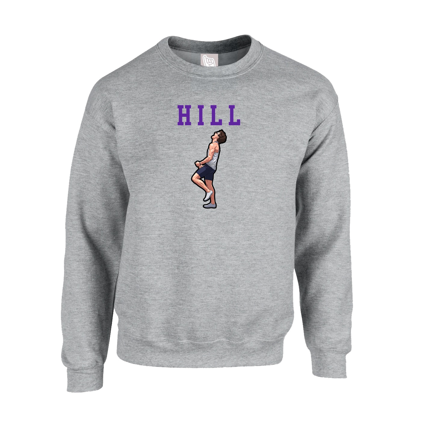 Fleece Crew — Shirsey in Grey