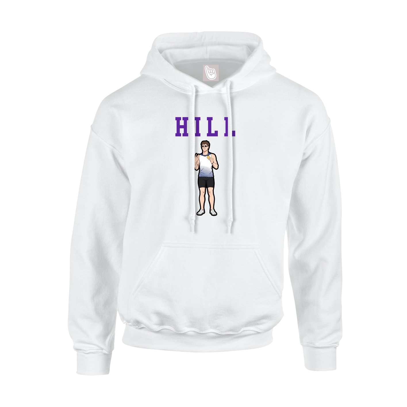 Hoodie — Shirsey in White