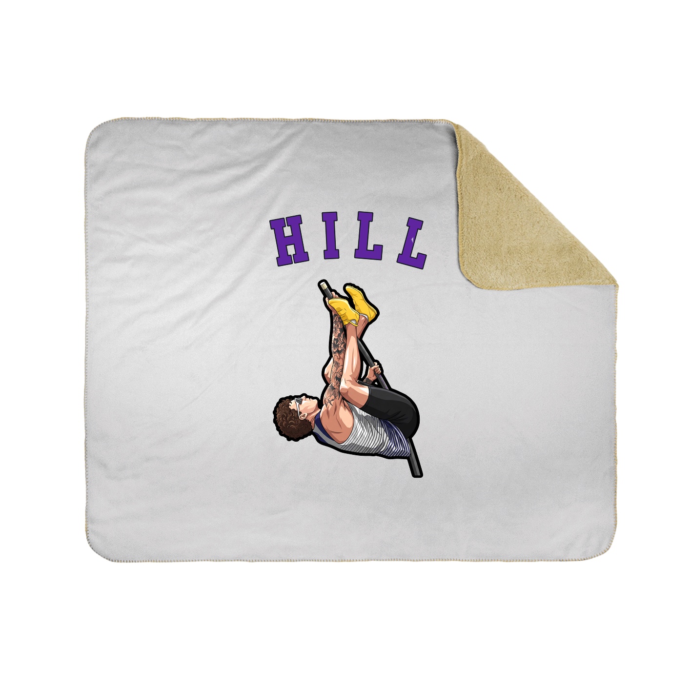 Throw Blanket — Shirsey Arch in White