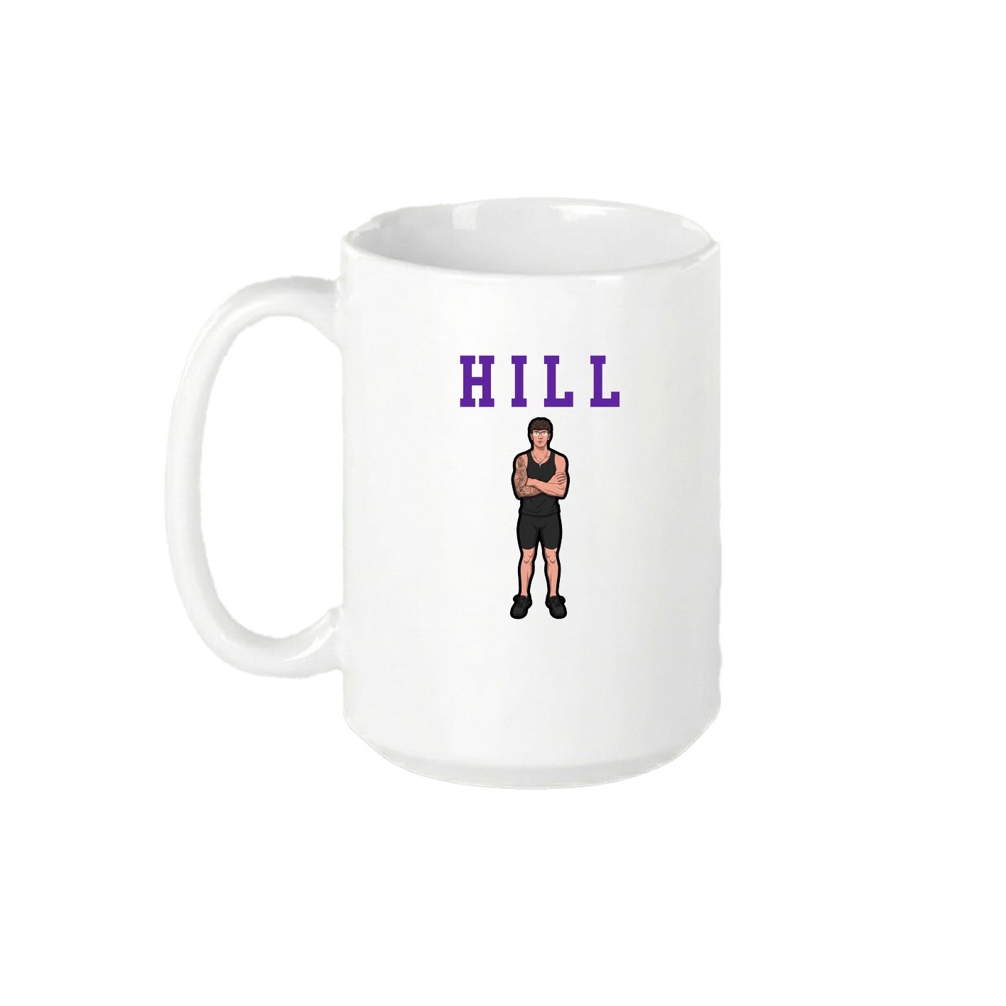 15oz Coffee Mug — Shirsey in White