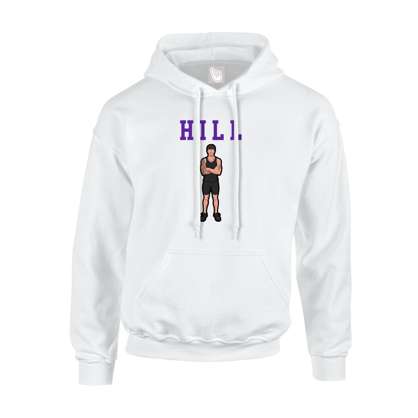 Youth Hoodie — Shirsey in White