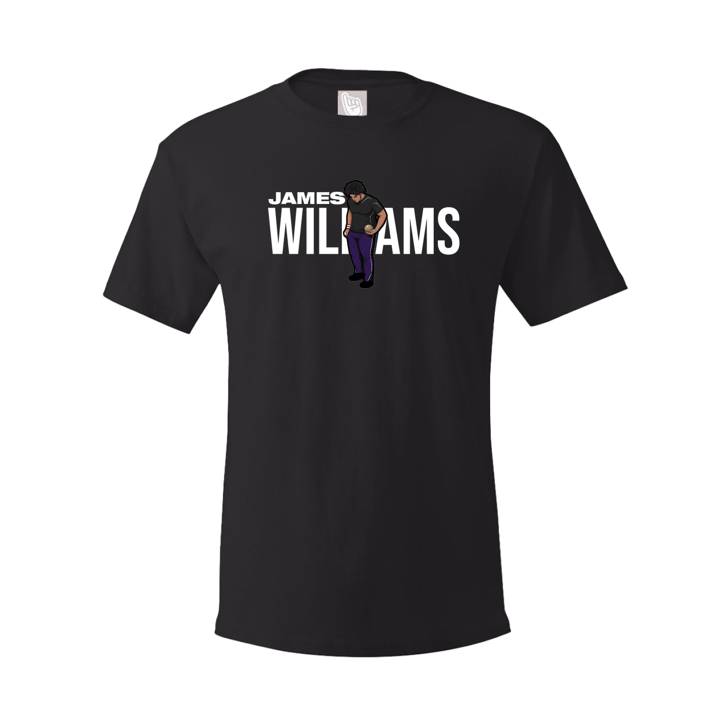 Youth Tee — Player Name in Black