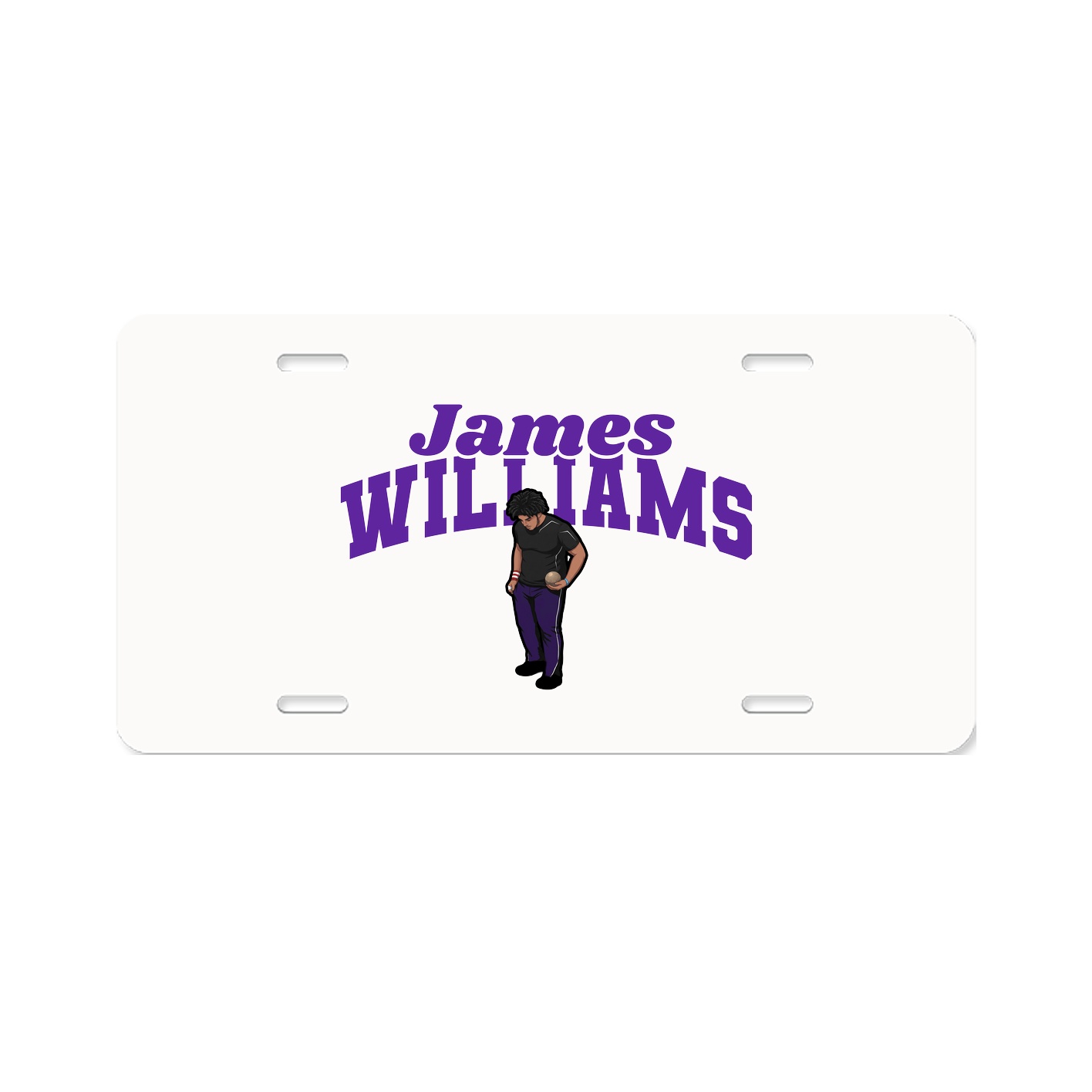 License Plate — Signature Arch in Classic