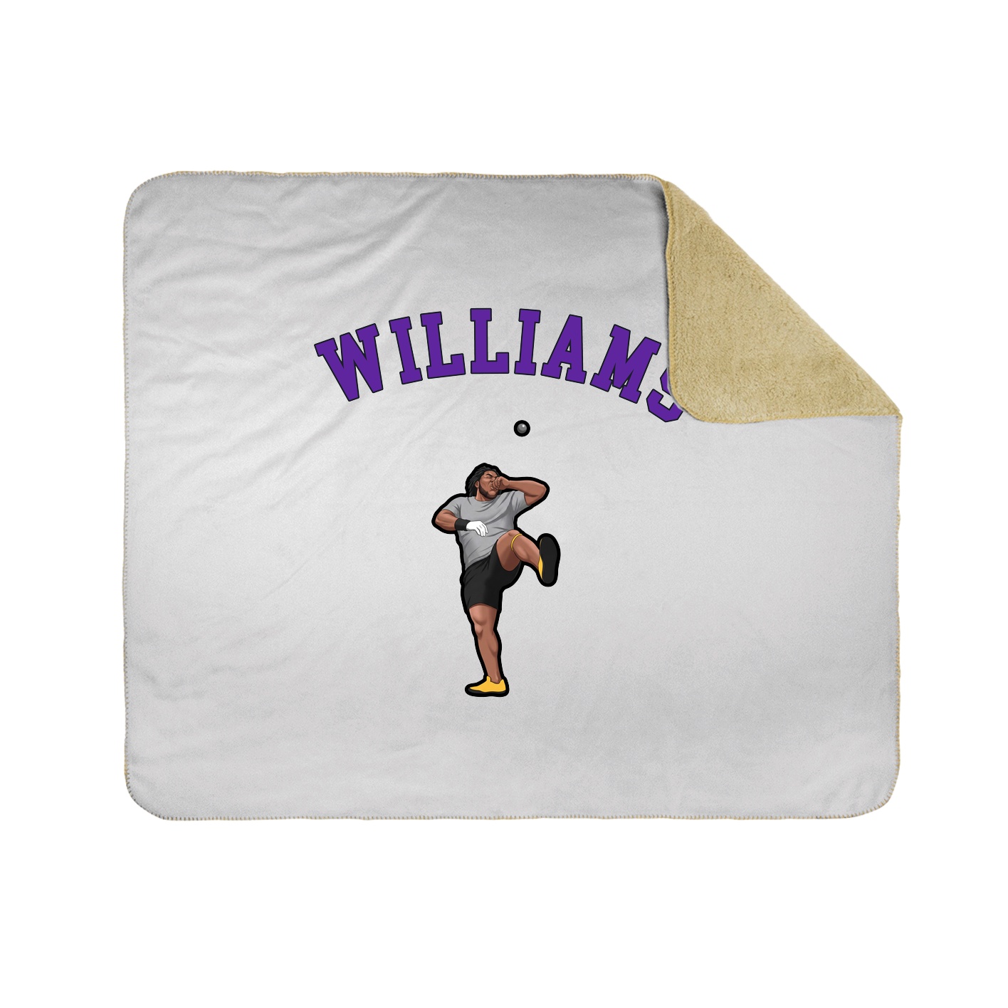 Throw Blanket — Shirsey Arch in White