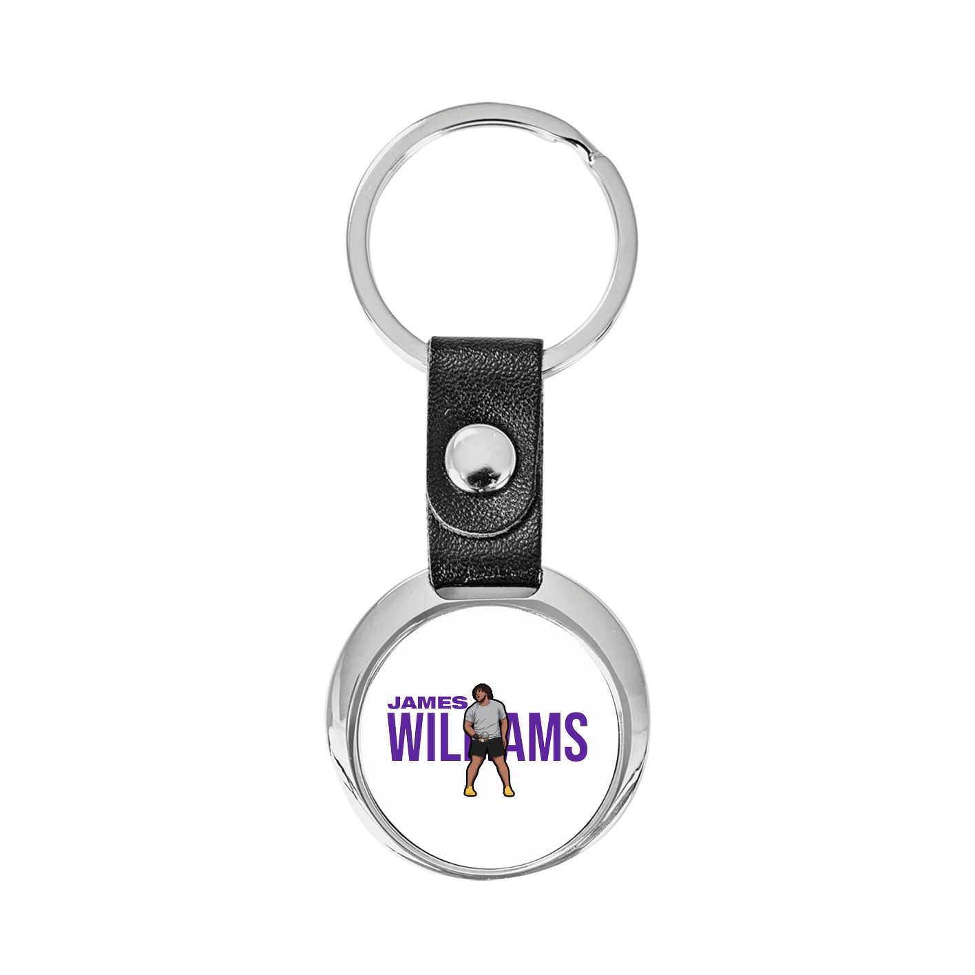 Key Chain — Player Name in Classic