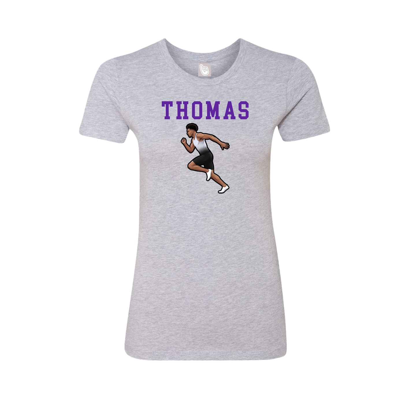 Fitted Women's Tee — Shirsey in Grey