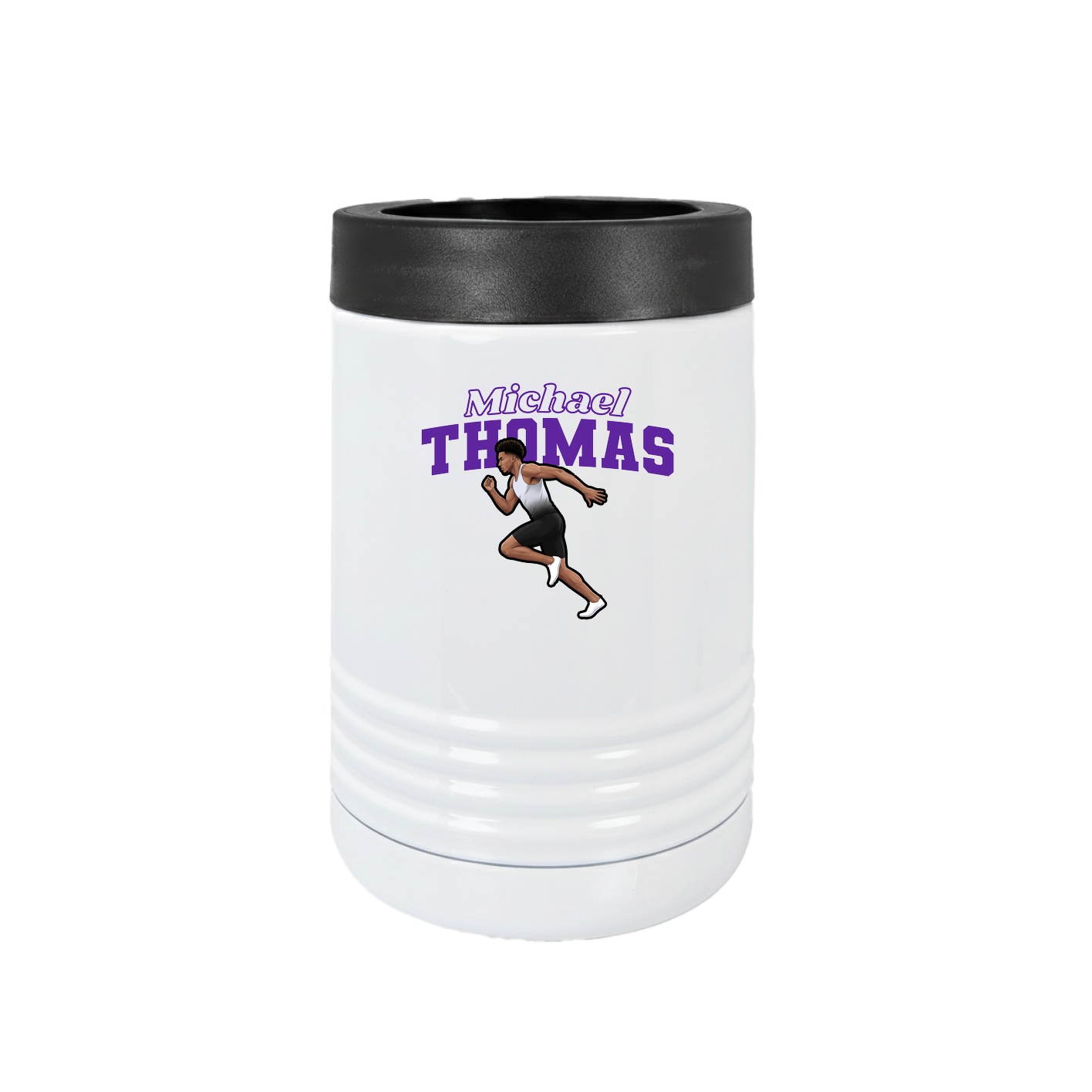 Beverage Holder — Name Arch in White