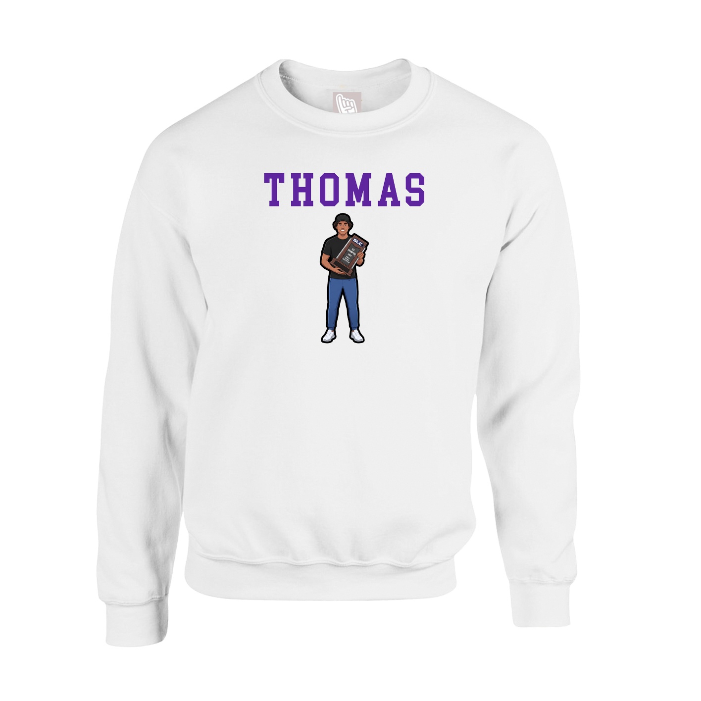 Fleece Crew — Shirsey in White