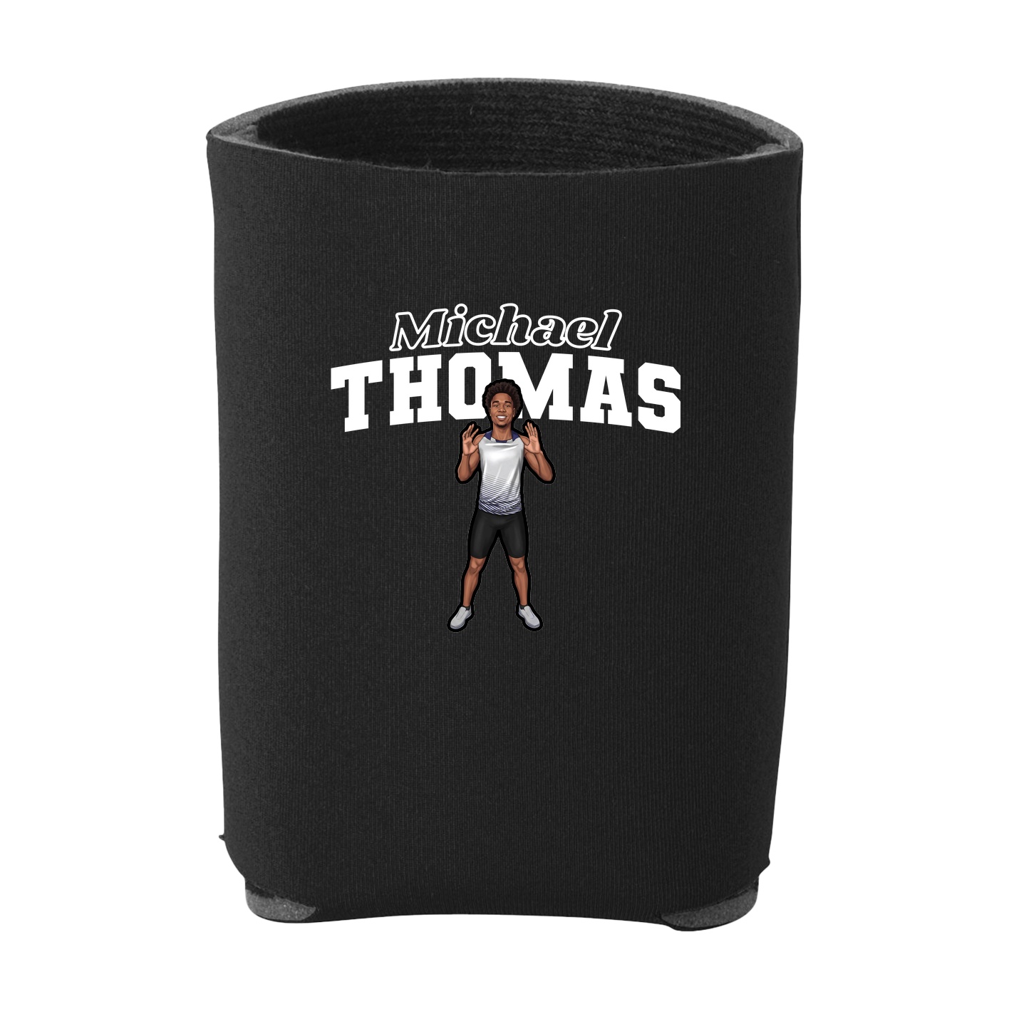 Can Holder — Name Arch in Black