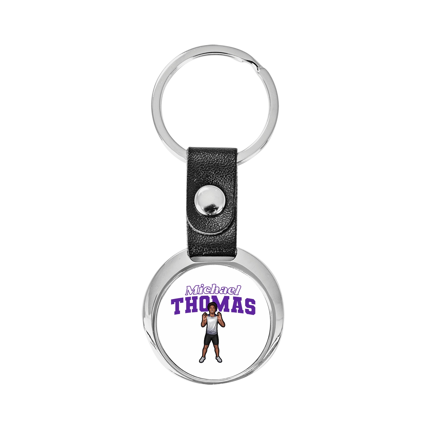 Key Chain — Name Arch in Classic