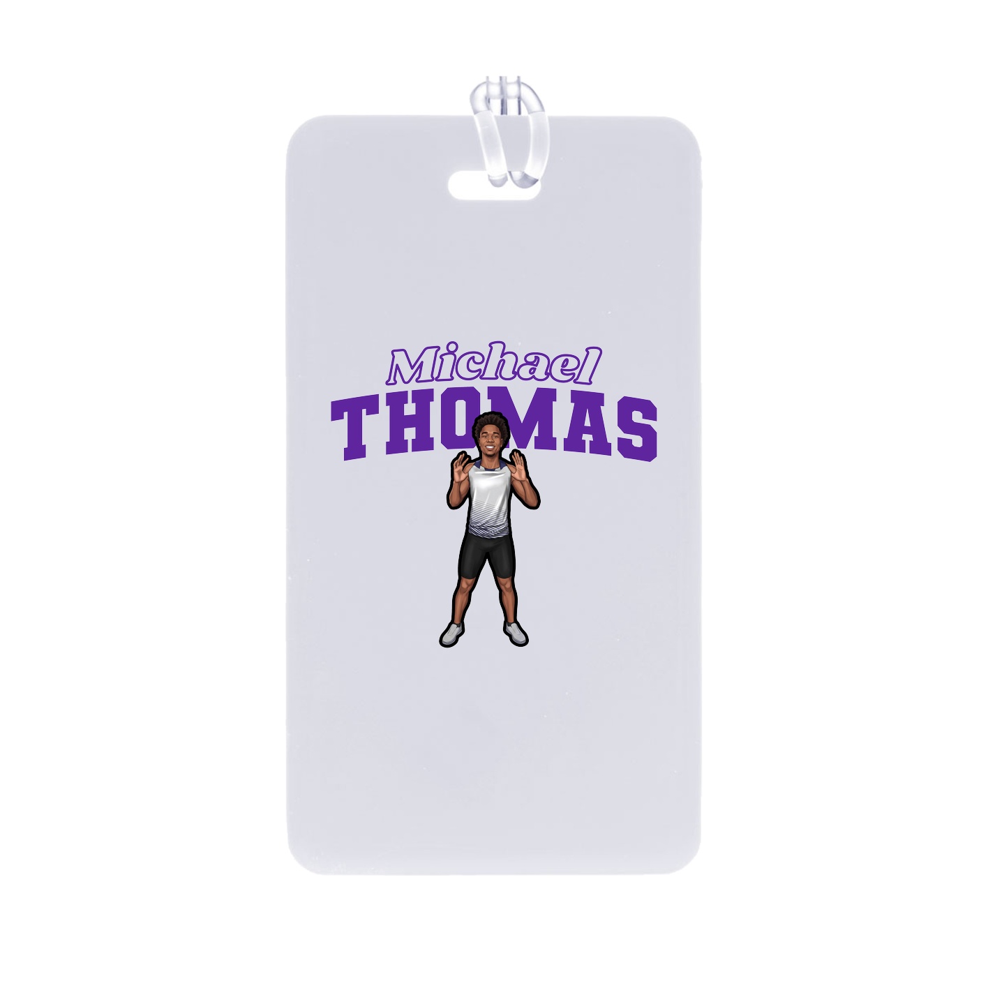 Bag Tag — Name Arch in Classic