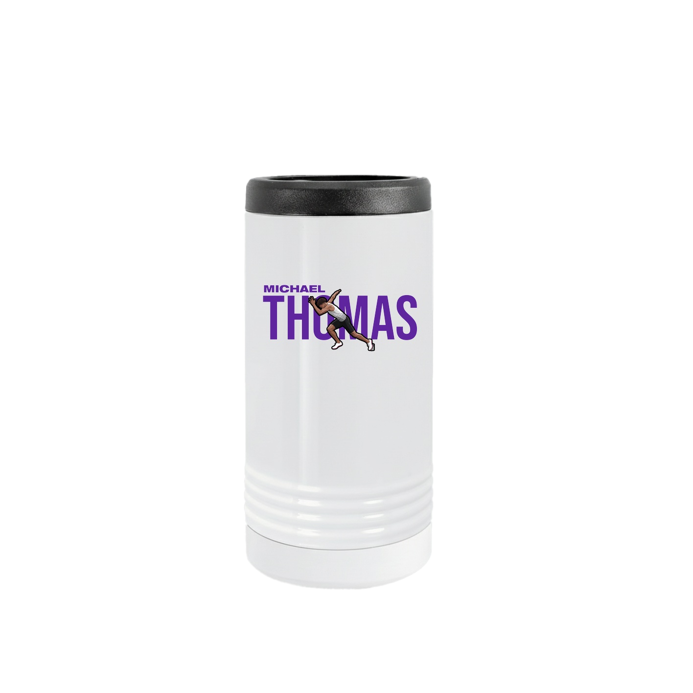 Slim Beverage Holder — Player Name in White