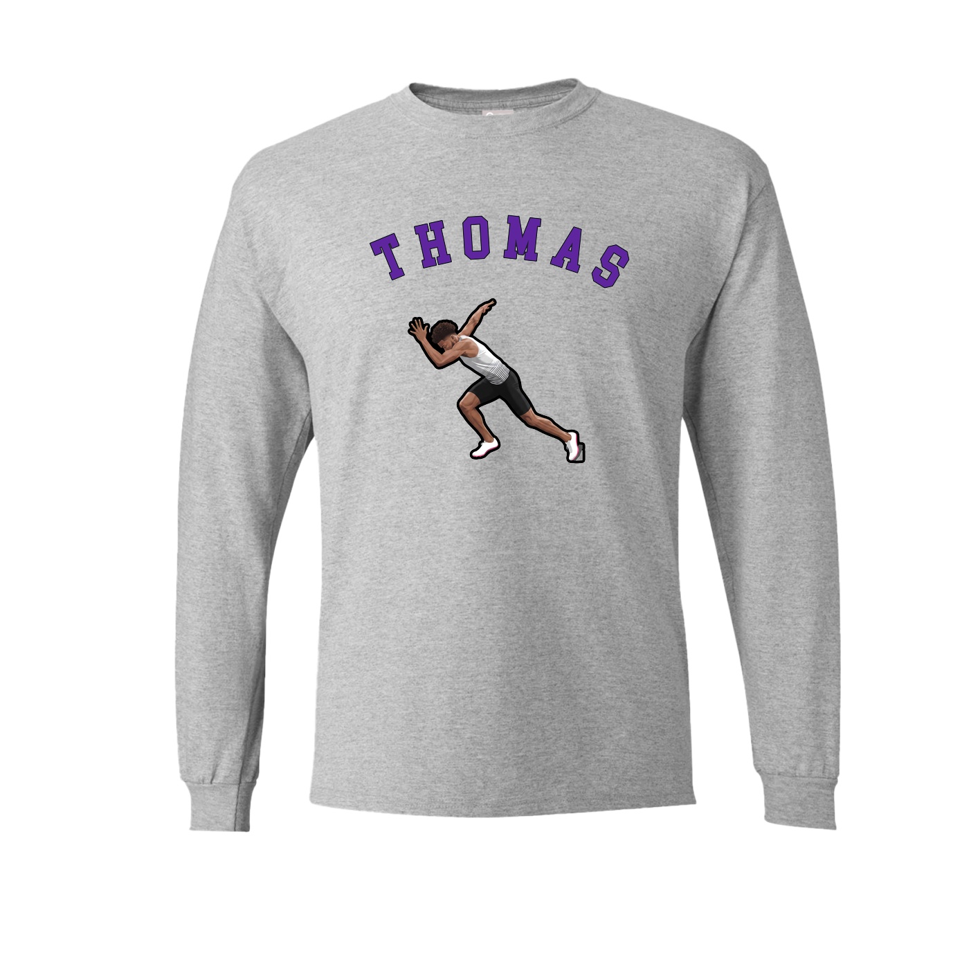 Long Sleeve Tee — Shirsey Arch in Grey