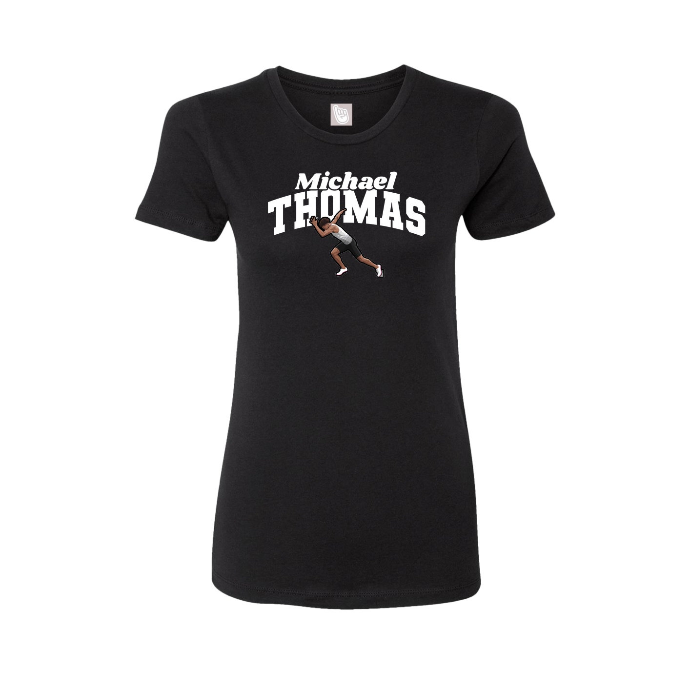 Womens Tee — Signature Arch in Black