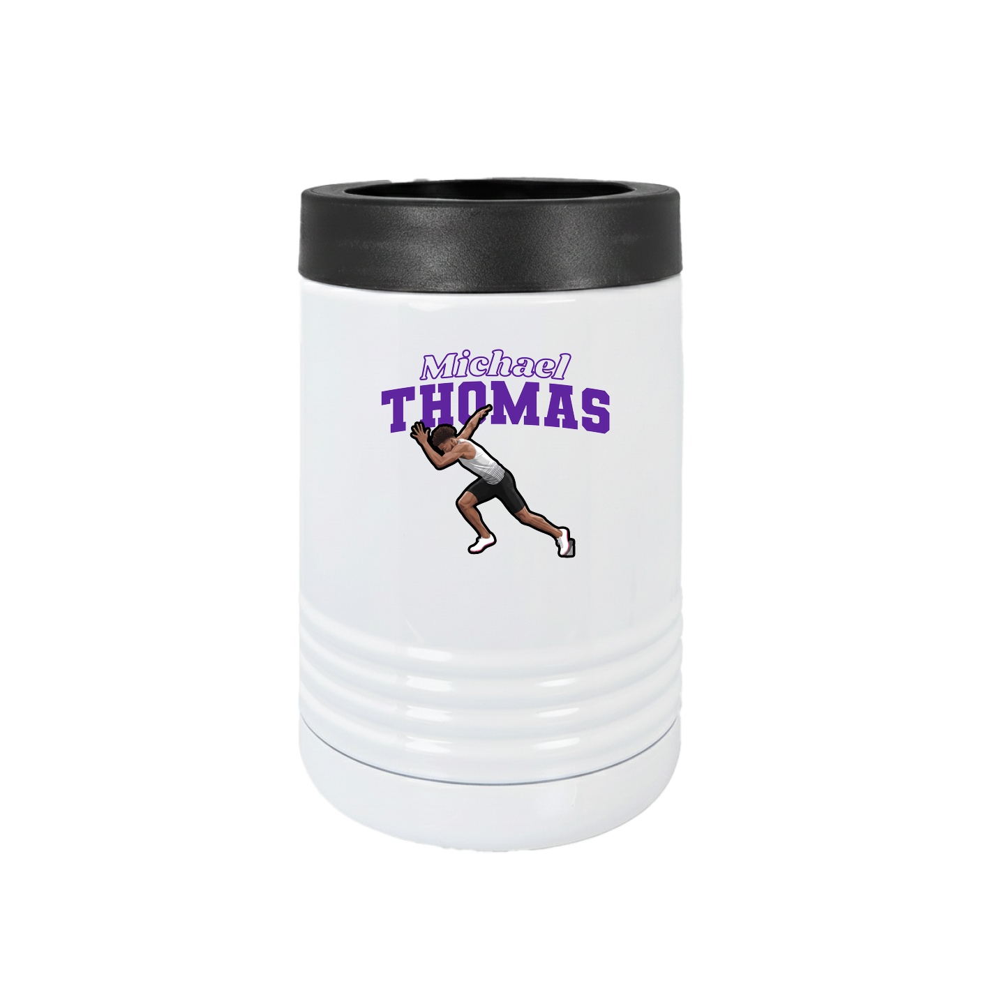 Beverage Holder — Name Arch in White