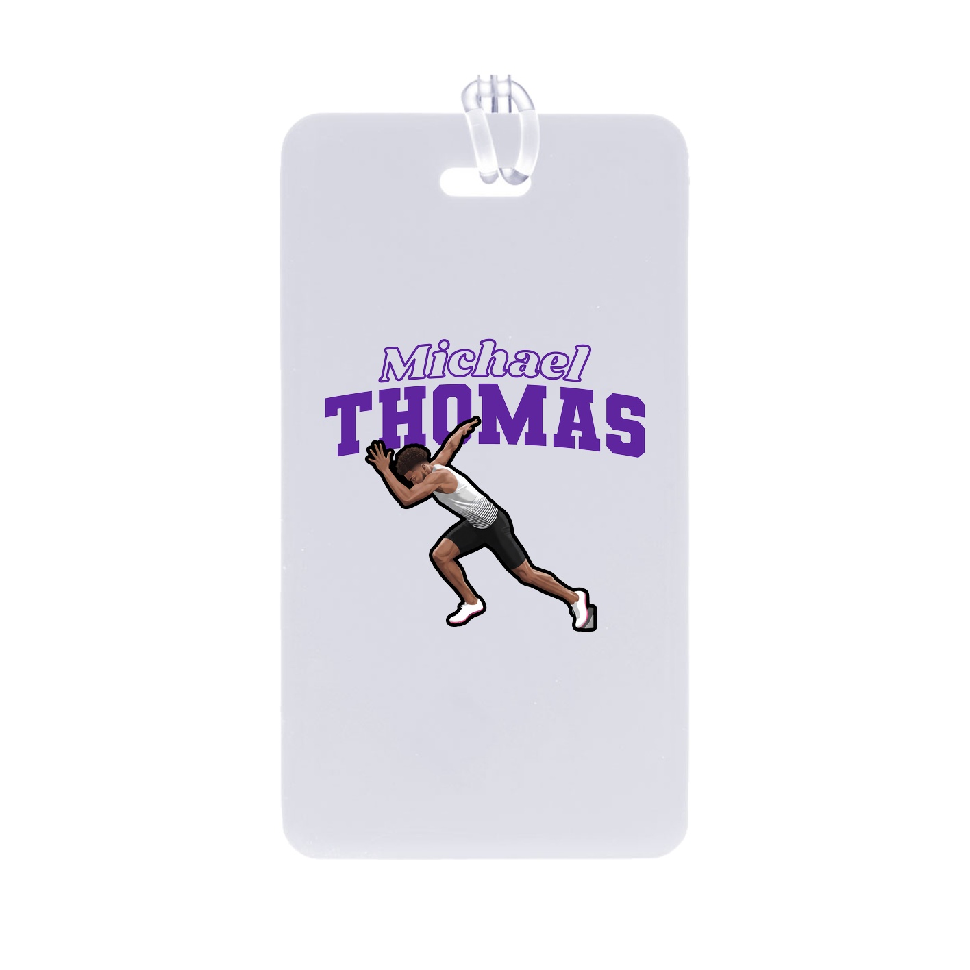 Bag Tag — Name Arch in Classic