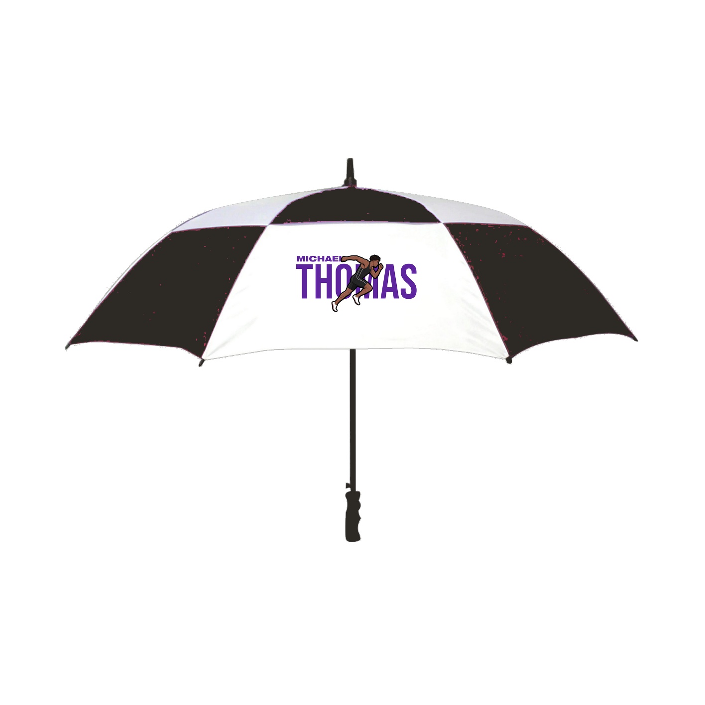 Golf Umbrella — Player Name in Black