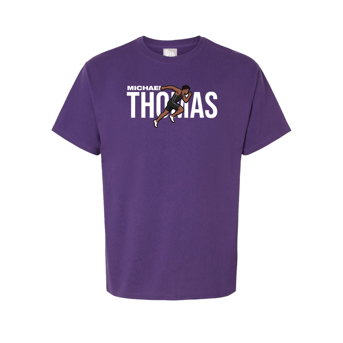 Youth Tee — Player Name in Purple
