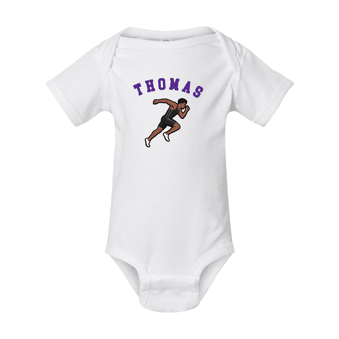 Baby Onesie — Shirsey Arch in White