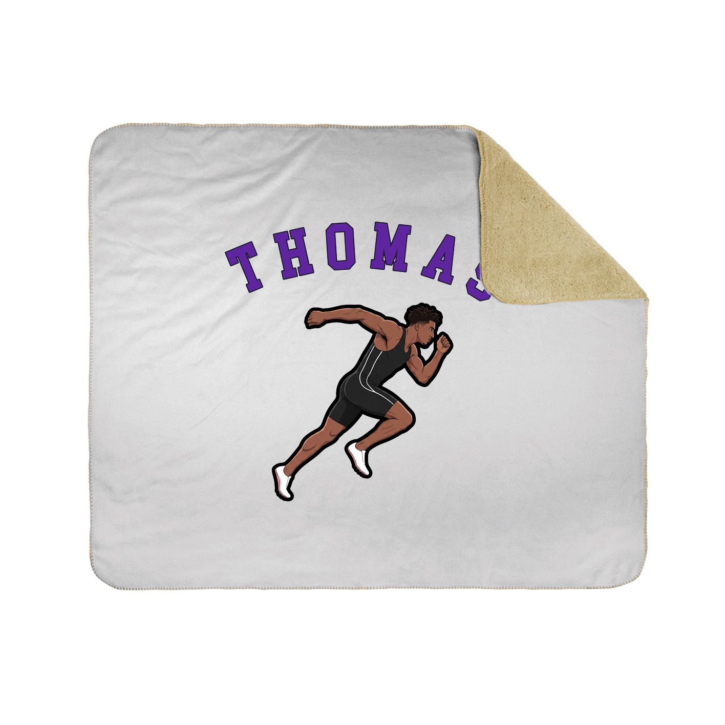 Throw Blanket — Shirsey Arch in White