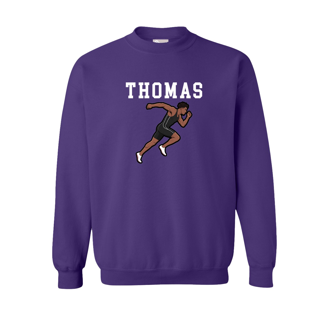 Fleece Crew — Shirsey in Purple