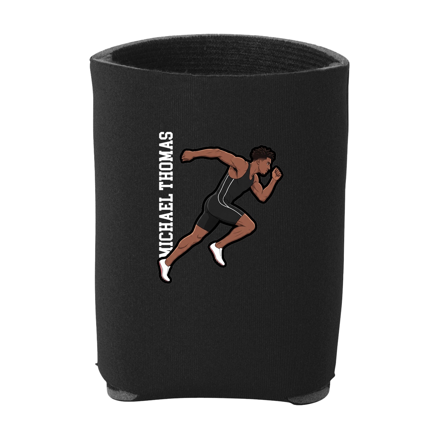 Can Holder — Name Vertical in Black