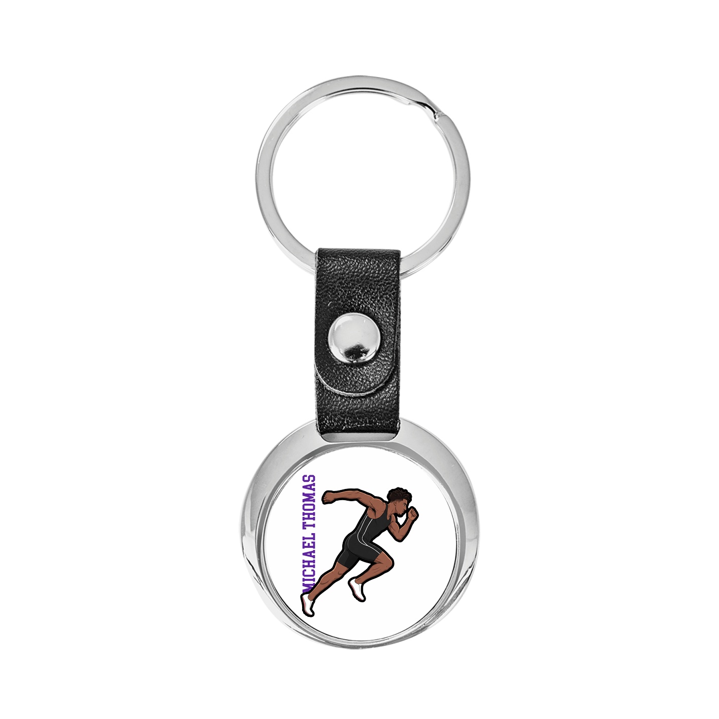Key Chain — Name Vertical in Classic