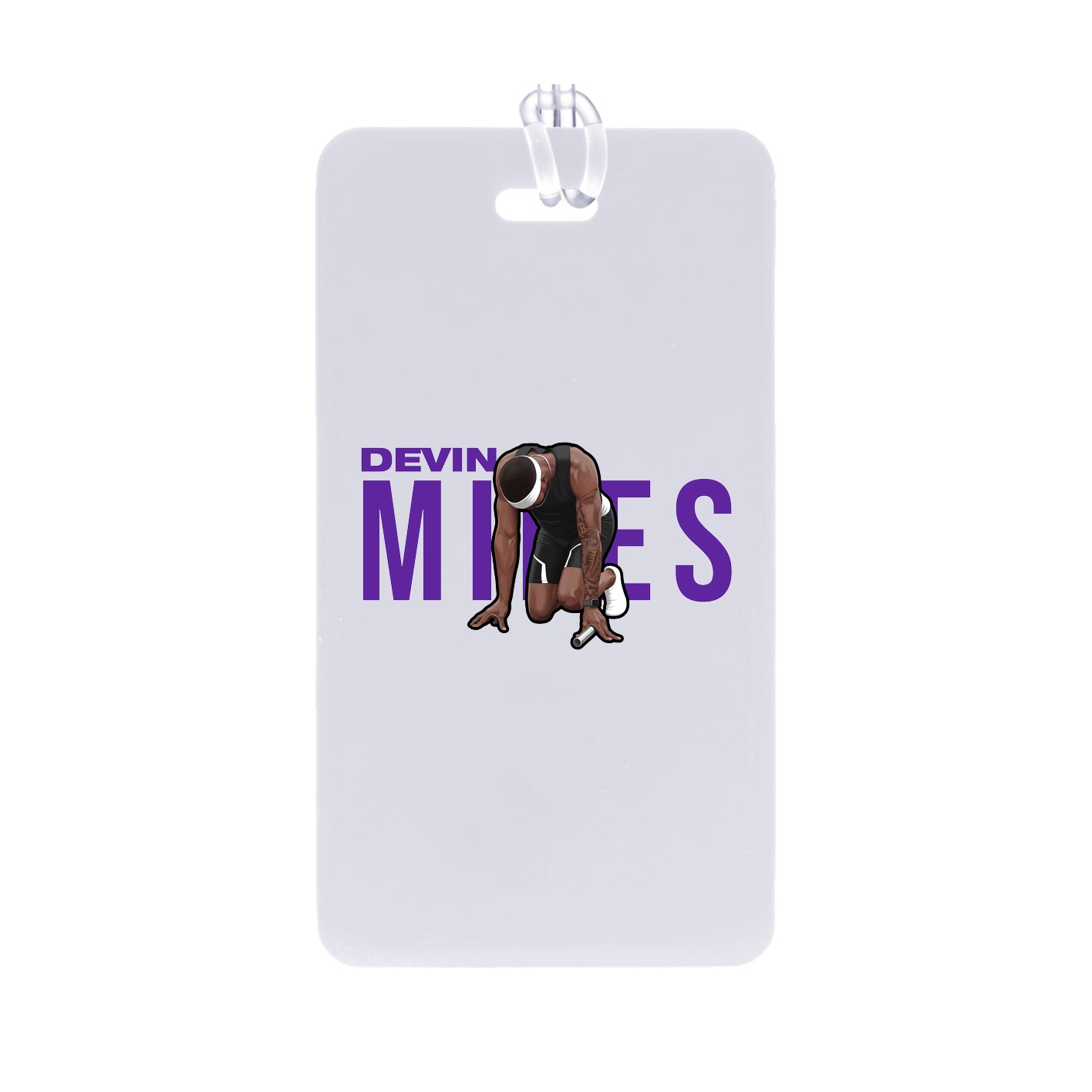Bag Tag — Player Name in Classic