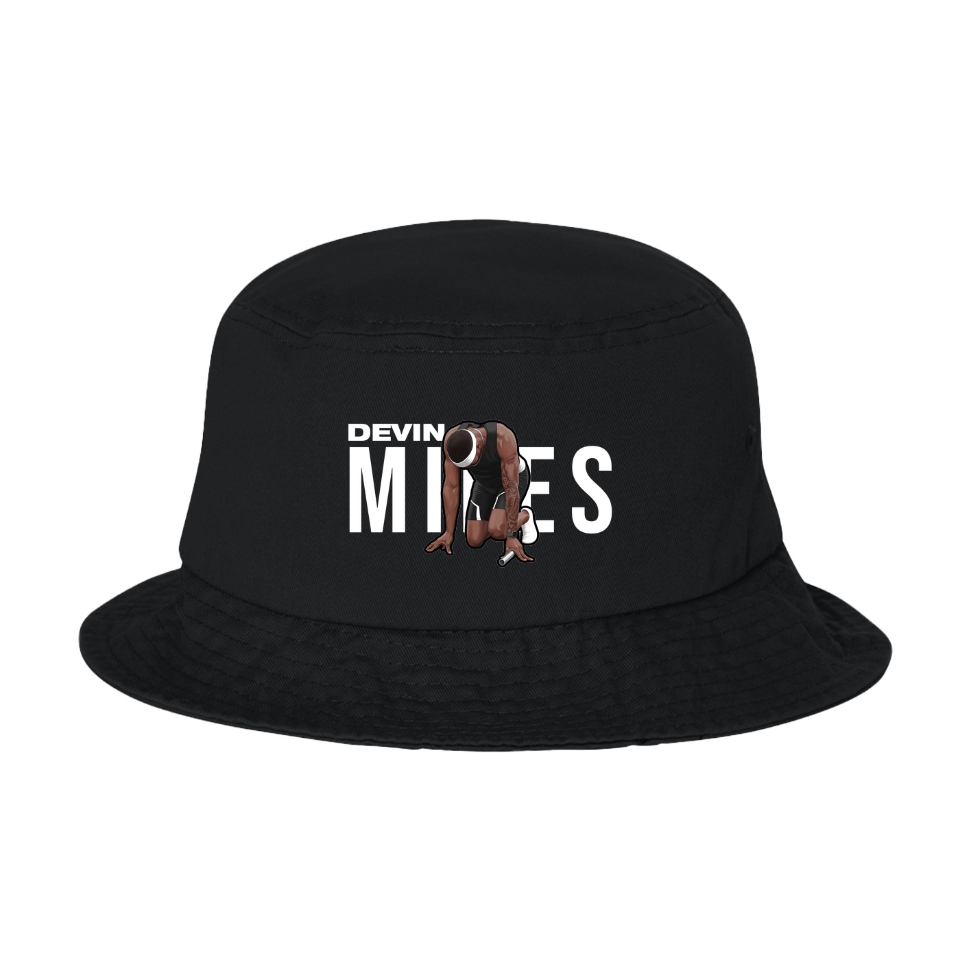 Bucket Cap — Player Name in Black