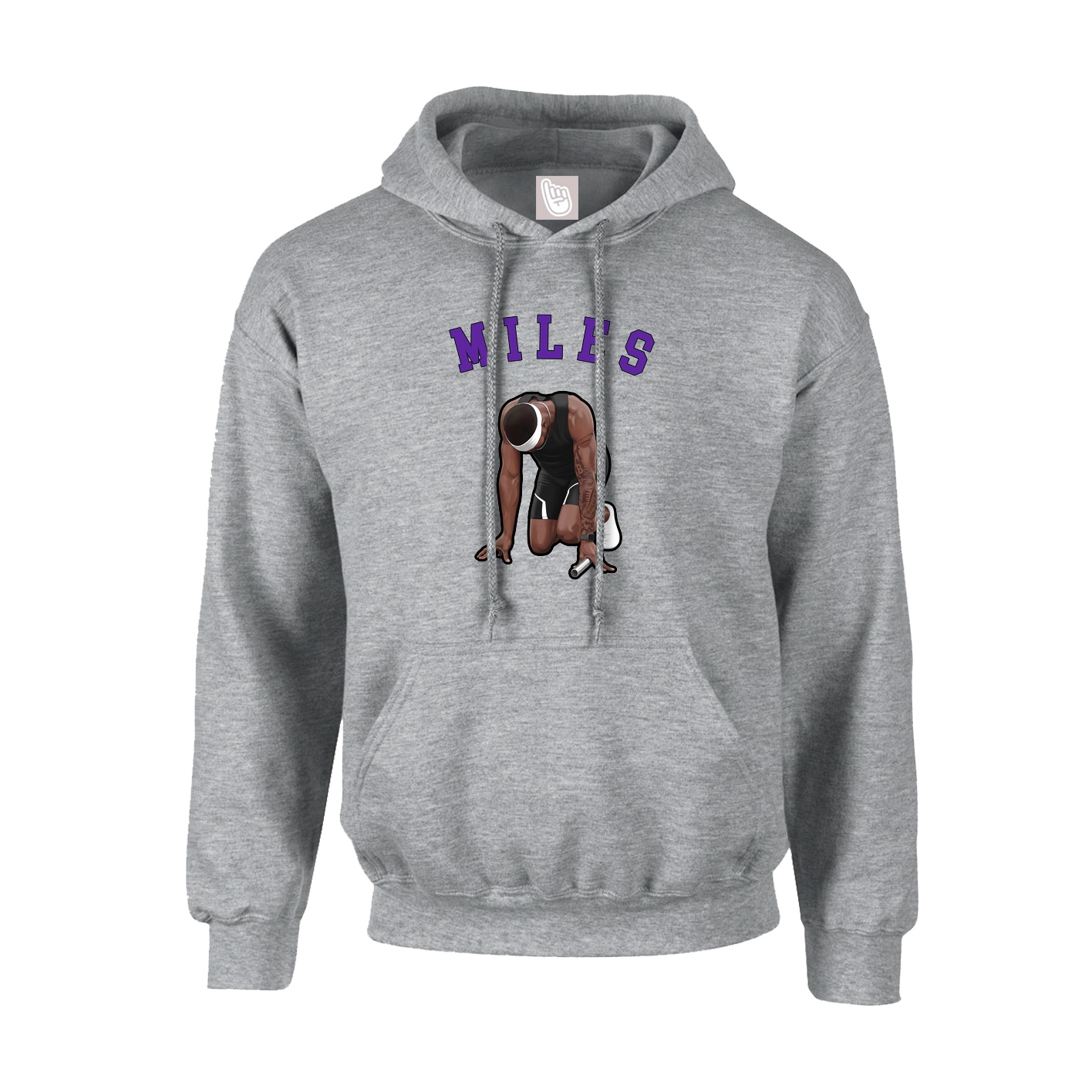 Youth Hoodie — Shirsey Arch in Grey