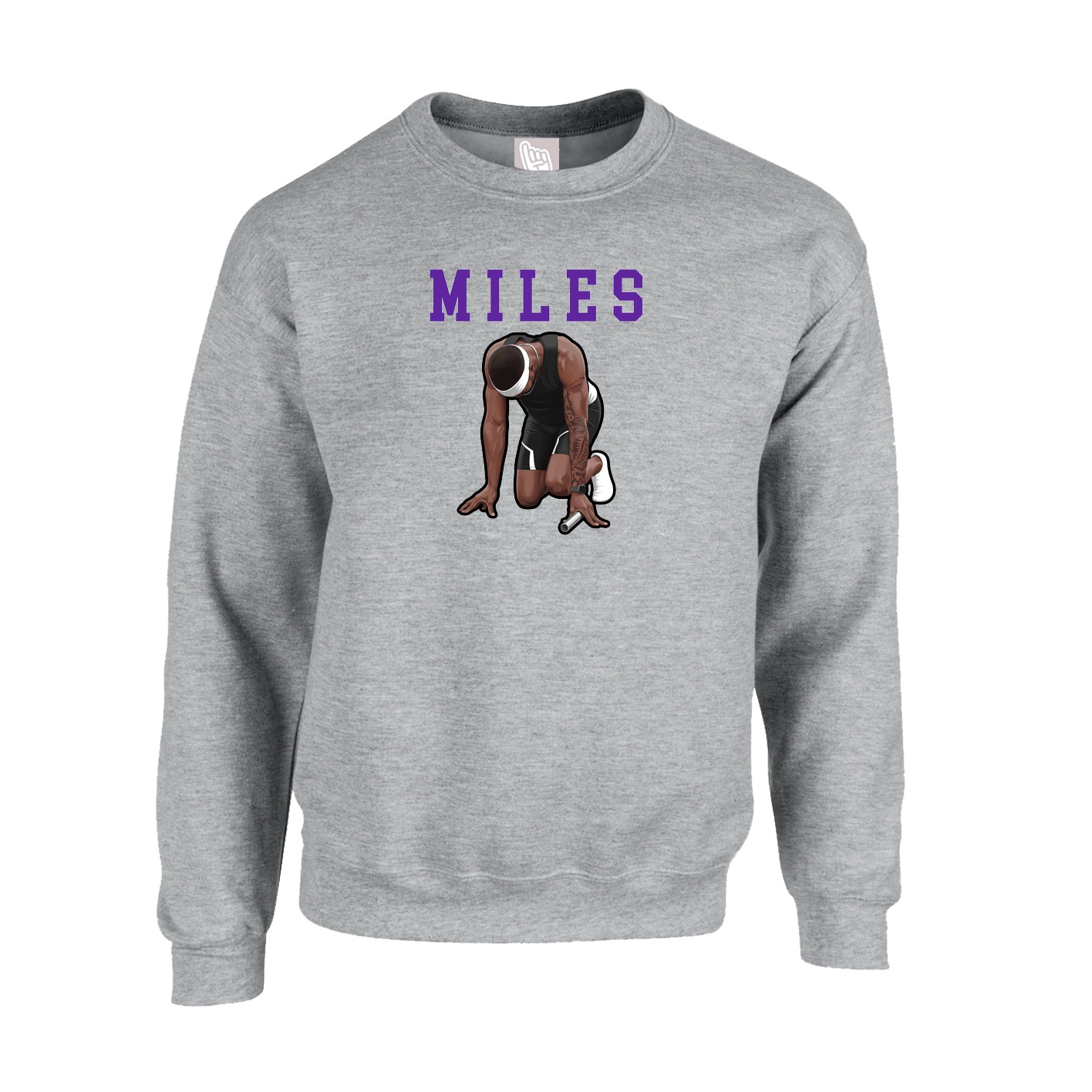 Fleece Crew — Shirsey in Grey