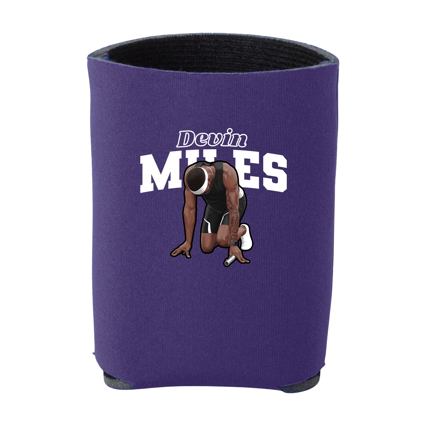 Can Holder — Name Arch in Purple