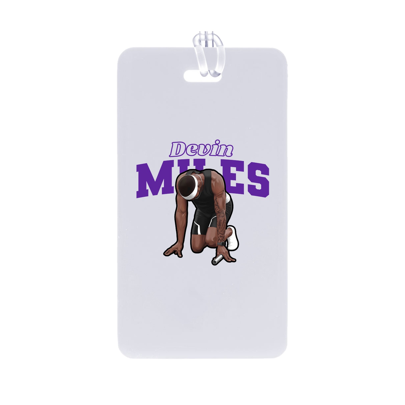 Bag Tag — Name Arch in Classic