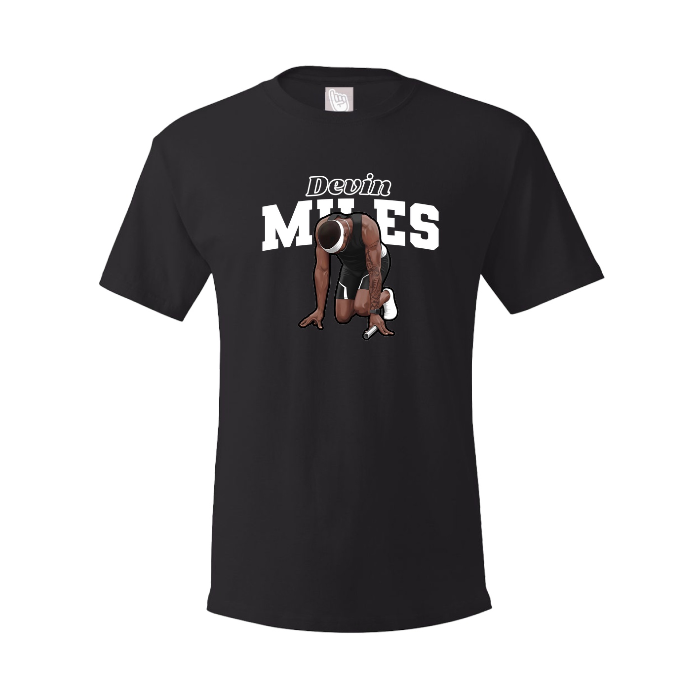 Tee — Name Arch in Black