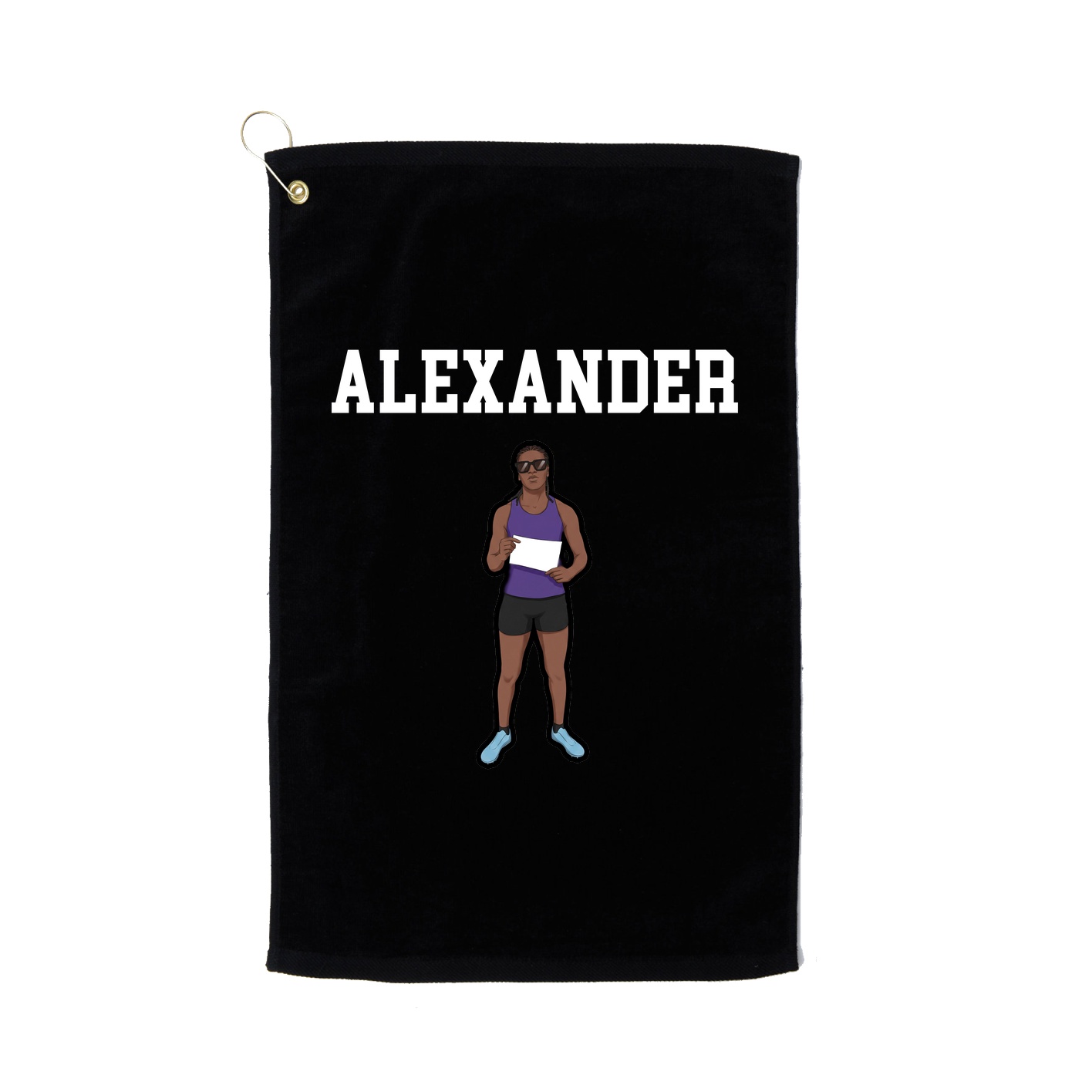 Golf Towel — Shirsey in Black