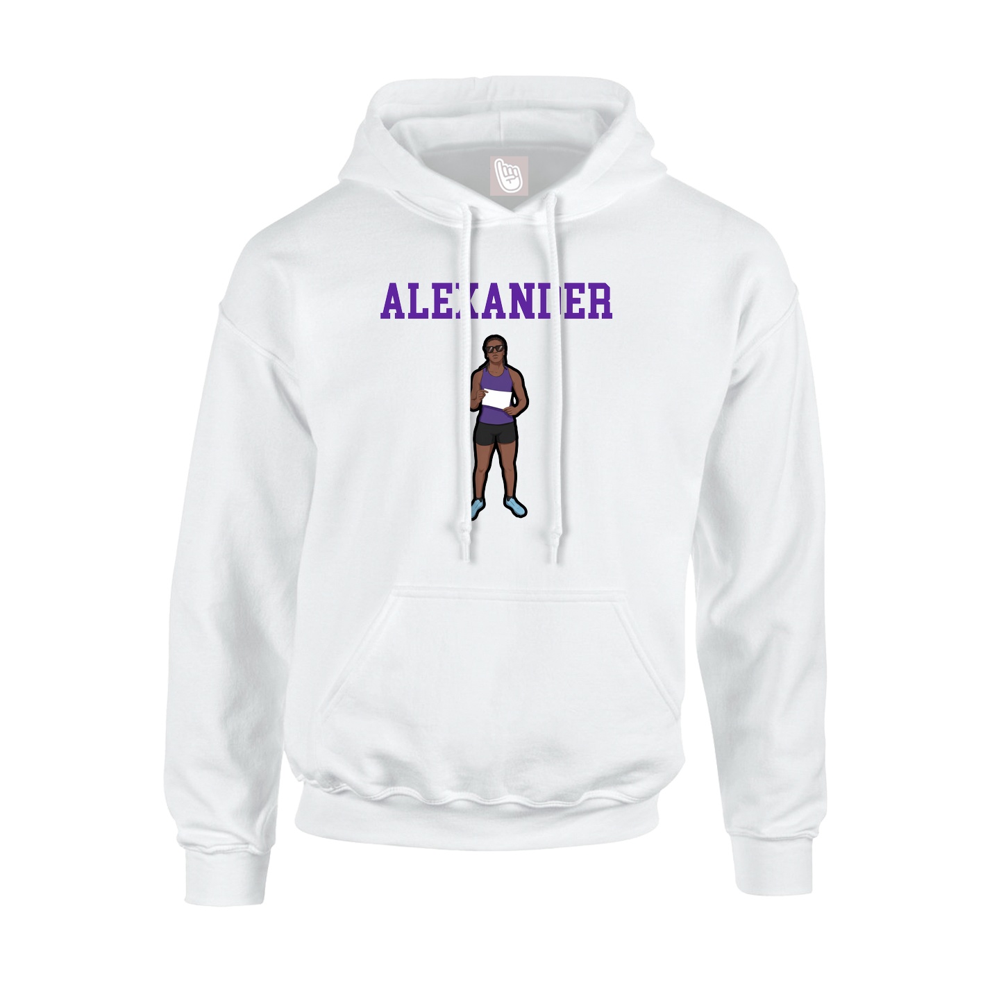Youth Hoodie — Shirsey in White