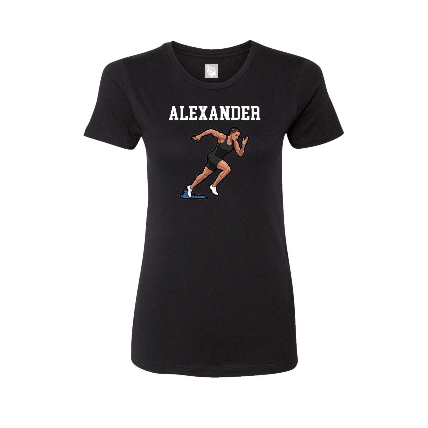 Fitted Women's Tee — Shirsey in Black