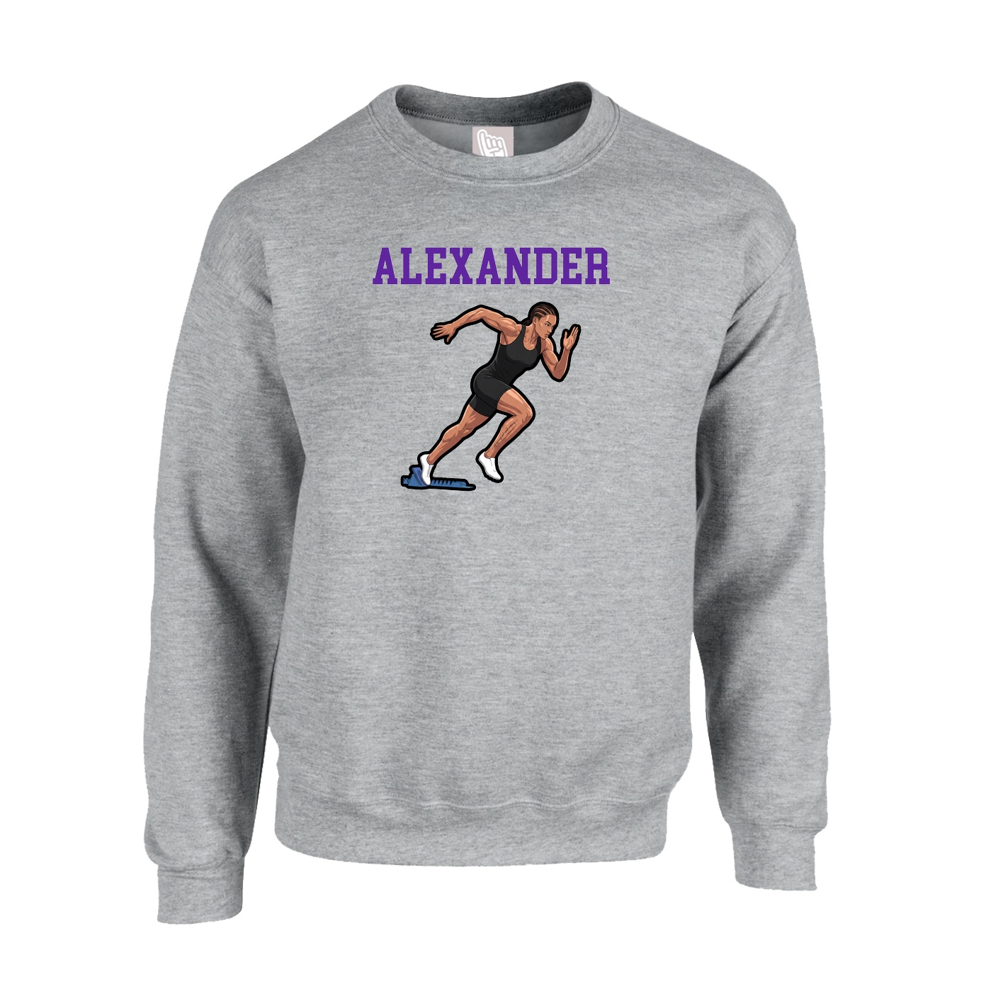 Fleece Crew — Shirsey in Grey