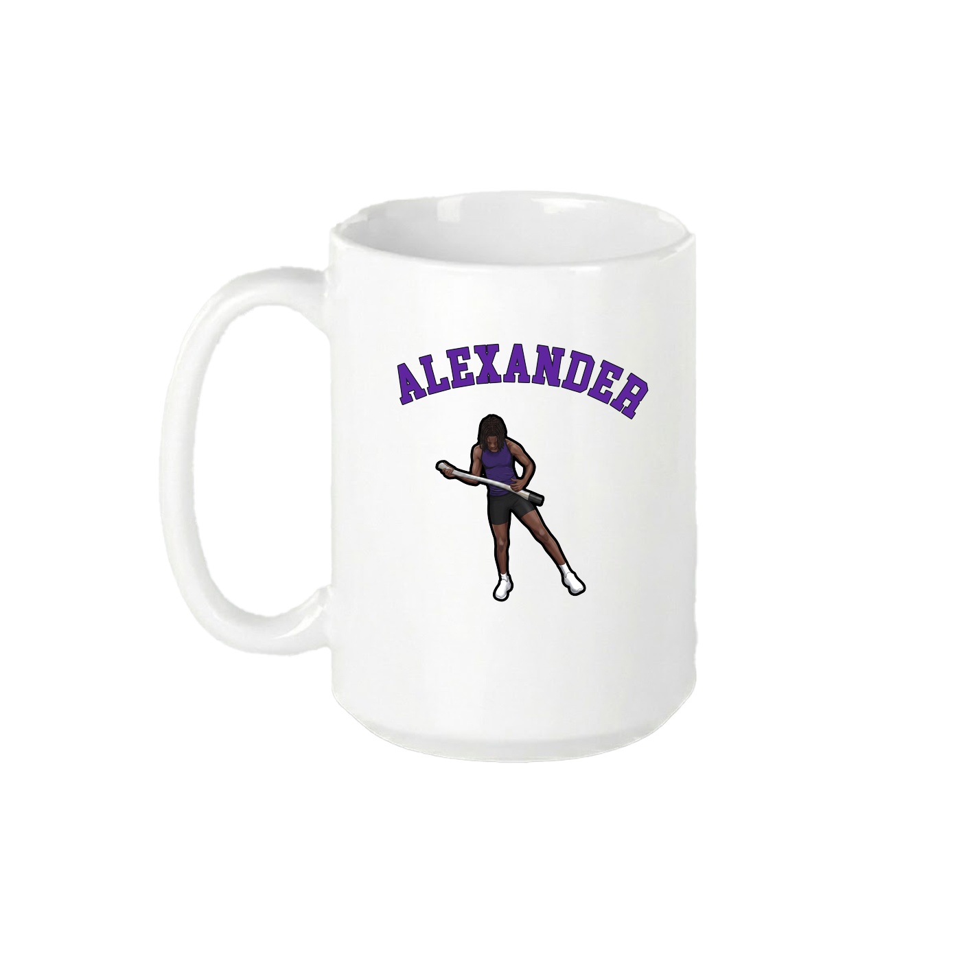 15oz Coffee Mug — Shirsey Arch in White