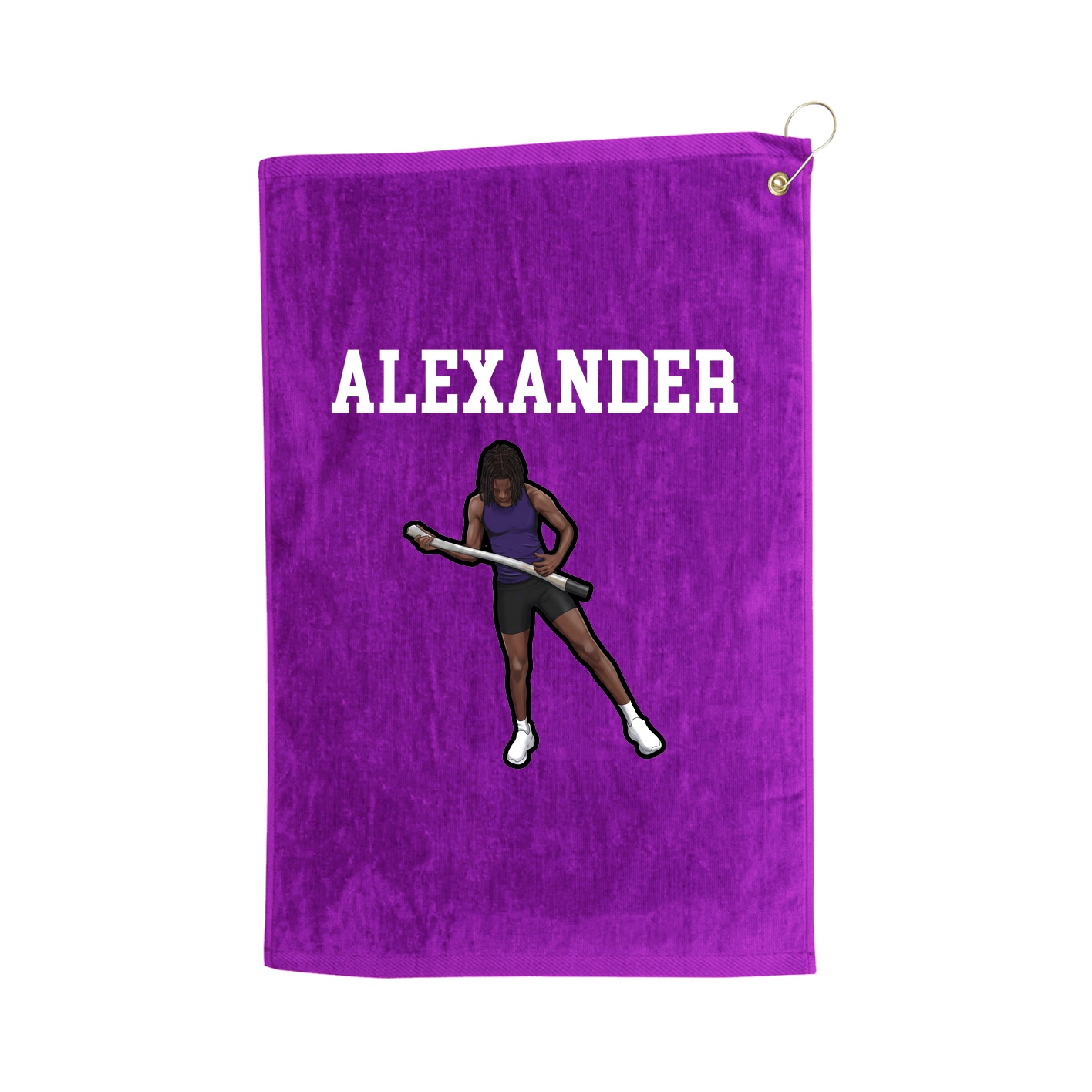 Golf Towel — Shirsey in Purple