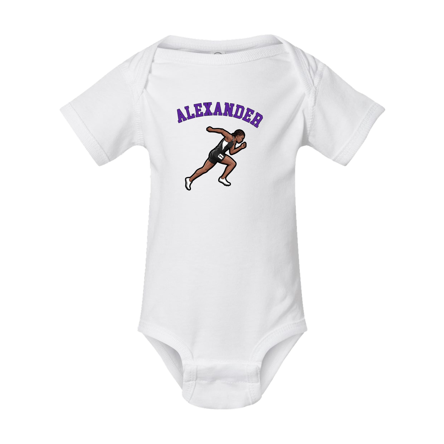 Baby Onesie — Shirsey Arch in White