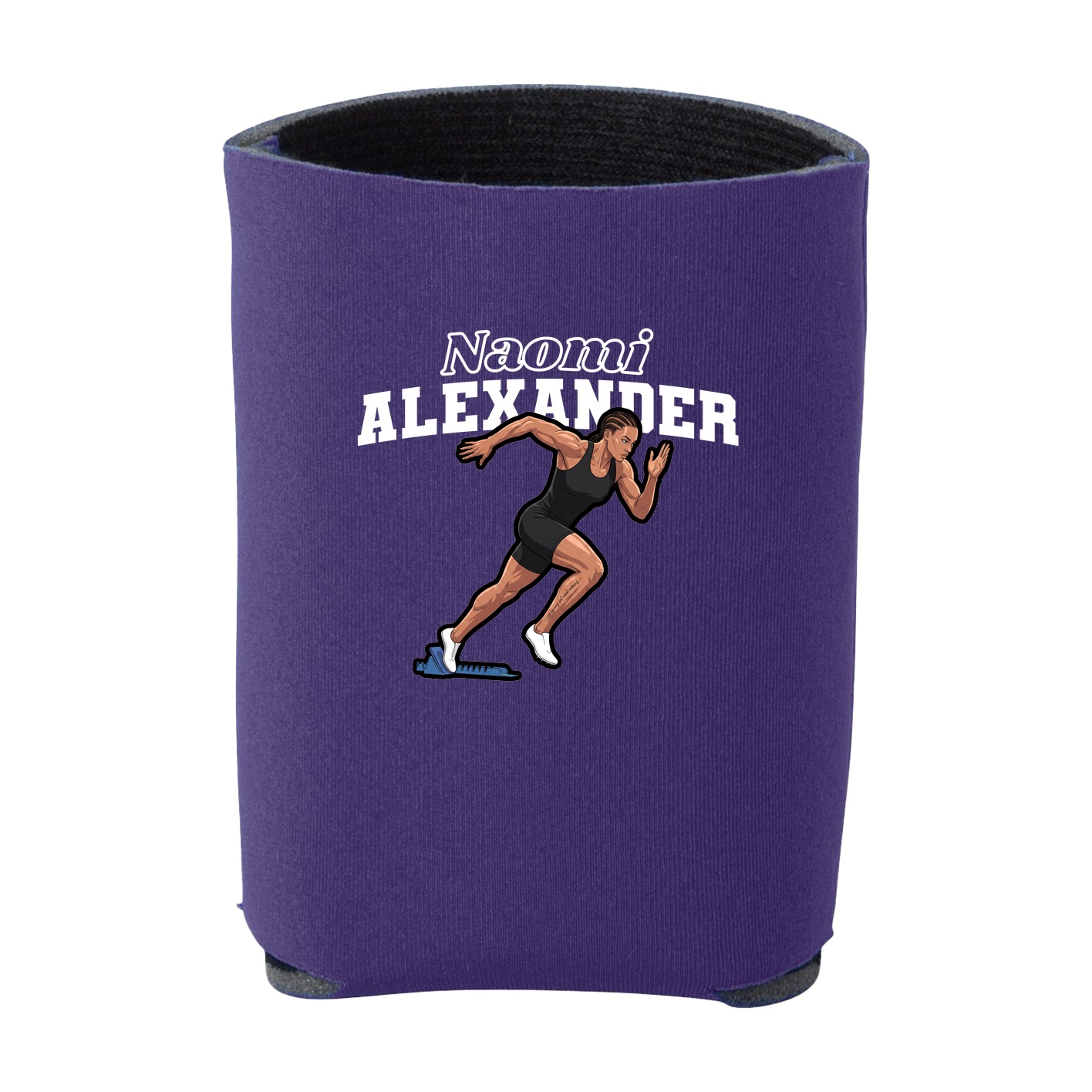 Can Holder — Name Arch in Purple