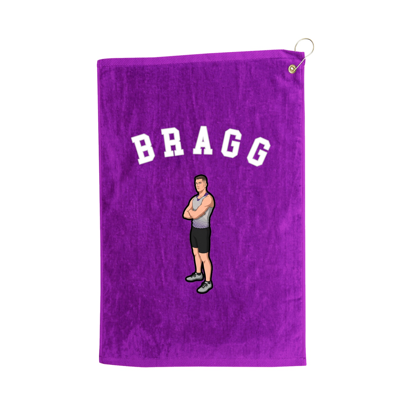 Golf Towel — Shirsey Arch in Purple